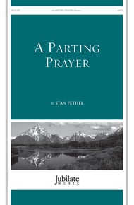 A Parting Prayer SATB choral sheet music cover Thumbnail
